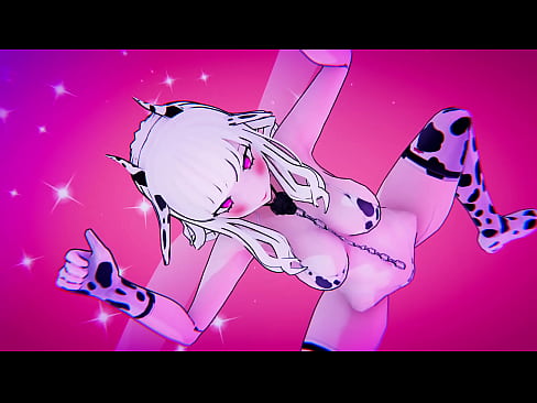 Vtuber Vestida de Cow .Teniendo Sexo Victual