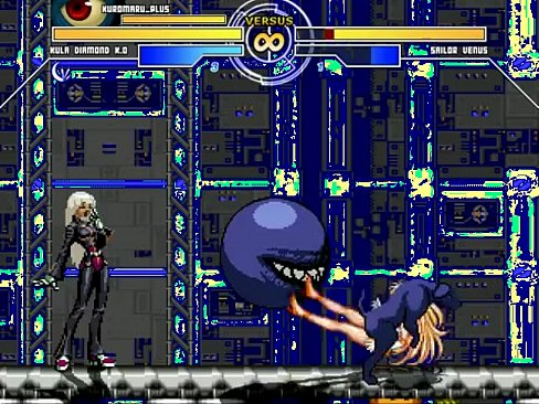 Kuromaru & Kula Diamond vs Sailor Venus