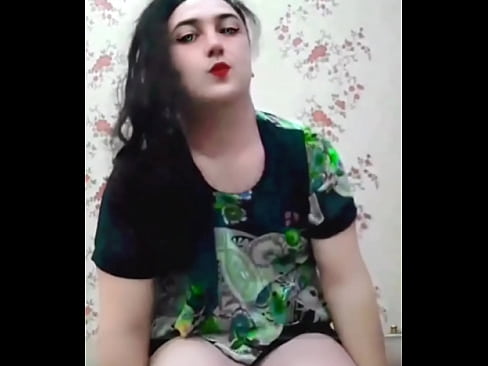 I am a Boy Crossdresser Self Spanking Cute Lady Boy Model Cosplayer