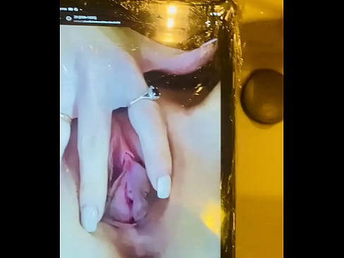 Tribute hand job cum