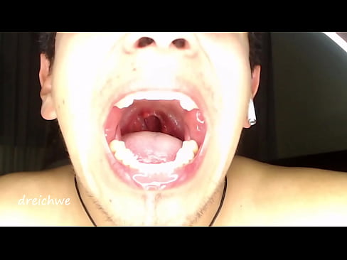 The mouth and tongue fetish