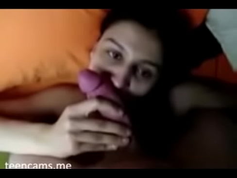 Blowjob By A Sexy Black Haired Amateur Teen