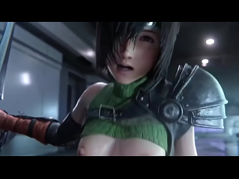 Yuffie dominates and gets cum in her pussy