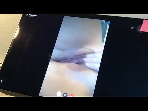 Leyva Hot ctdx enjoys fucking through the webcam with a fan