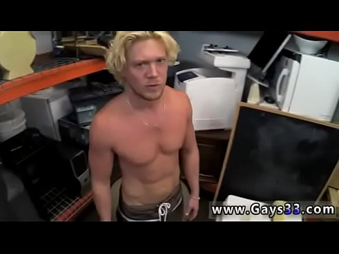 Straight men masturbating into underwear gay first time Blonde muscle