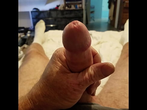 Stroking my cock