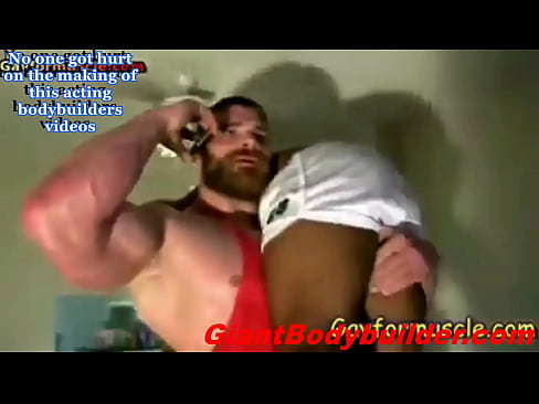 huge bodybuilder in how to make a muscle domination movie, director comments