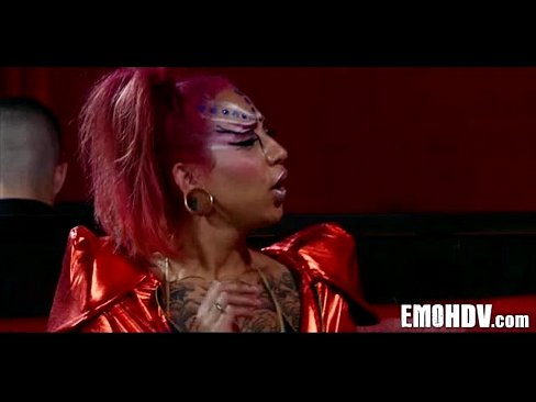 Emo slut with tattoos 0984