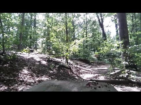 Risky Public Wank On A Section Of Park Trail That Is Usually Crawling With People Summer 2016