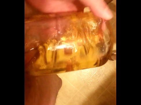 My dick in a jar of piss