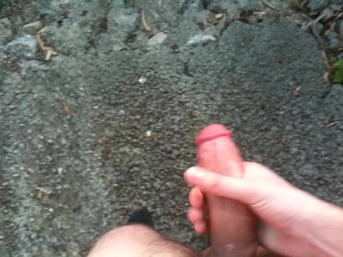 Public wanker outdoor