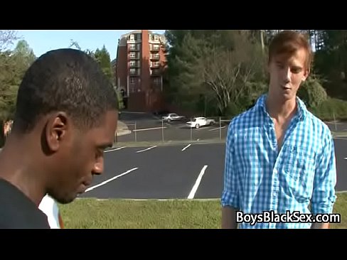 Black Muscular Gay Dude Fuck White Skinny Sexy Boy 10