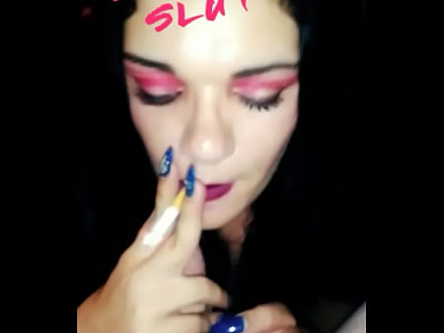 tsMia's Smoking Blowjob