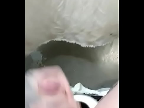 Trans jerks cock and cums all over her hand