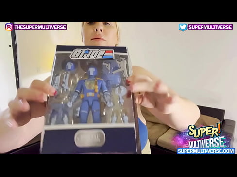 naked unboxing of gi Joe action figure by Lila