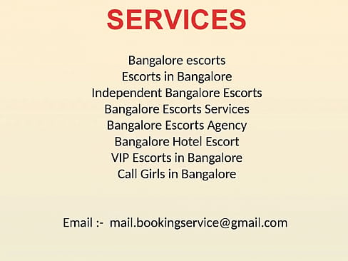 Bangalore Call girls service