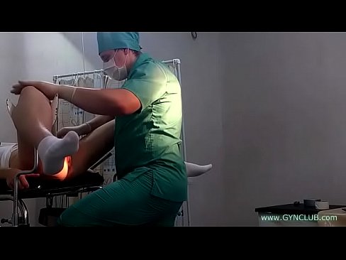 Woman  on a gyno chair new gyno video medical fetish