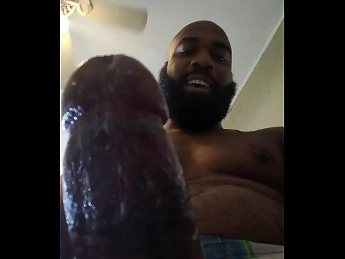 Nice black cock with dirty talk