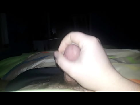 Fat Bastard W/Small Cock Masturbating after midnight, just to fall into the nightscape