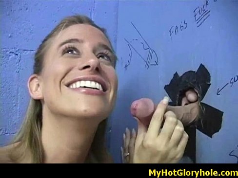 Big cock amazing sucking through a gloryhole - Blowjob Porn 20