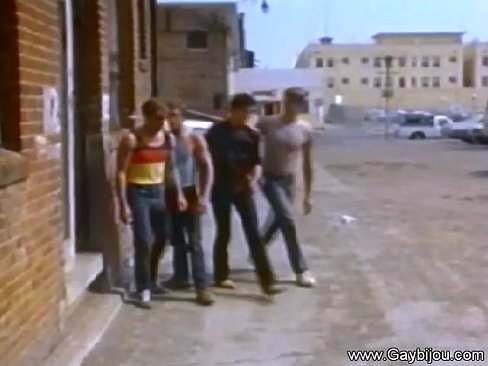 Vintage Gay Action On City Streets