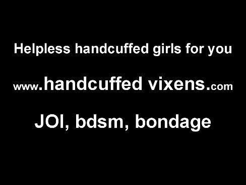 Playing with these handcuffs was a huge mistake JOI