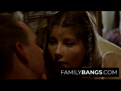 Stepdaughter Taking the Family Role with Stepdad ⭐ FamilyBangs.com