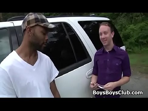 Blacks On Boys - Gay Interracial Fuck Video 08