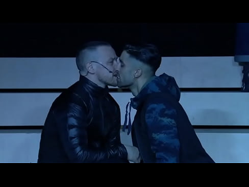 Popular Actor James McAvoy kissing young actor from a popular UK based play | GAYLAVIDA.COM