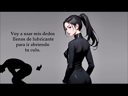 JOI Anal mujeres van a follarse tu culo en este Roleplay hentai. Entrenamiento anal   Instrucciones para masturbarse.