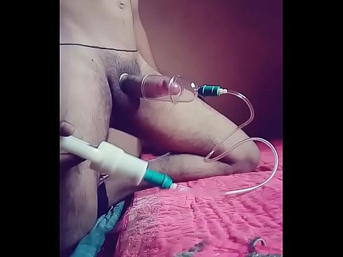 Indian boy playing with his dick