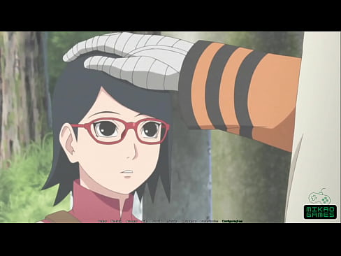 Sarada paga seu treinamento com Anal para Naruto