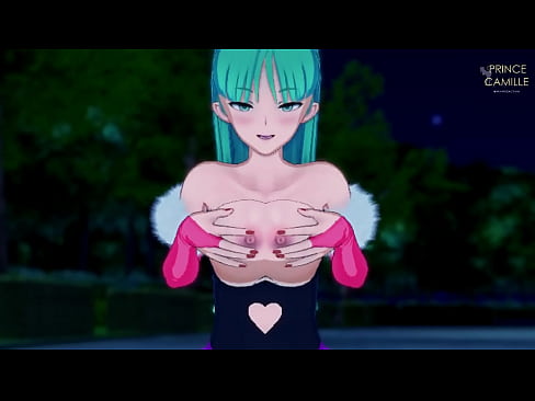 Morrigan is very horny and is looking for sex during the night.