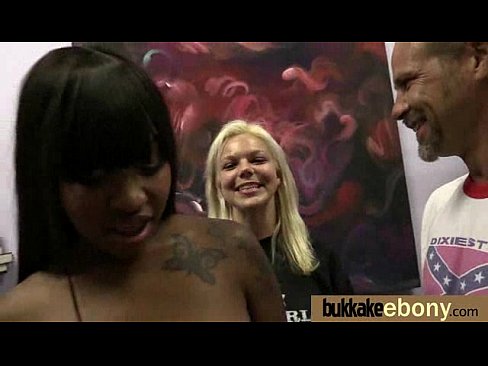 DP group sex action with hot ebony slut 9