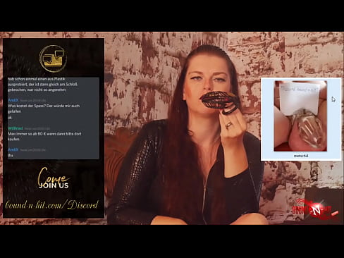 BoundNHit Discord Livestream #2 Thema Keuschheit mit Domina Lady Julina
