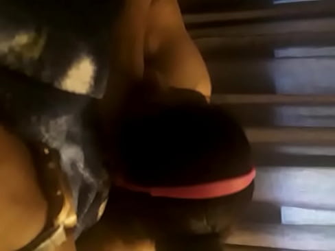 Riding fat black cock