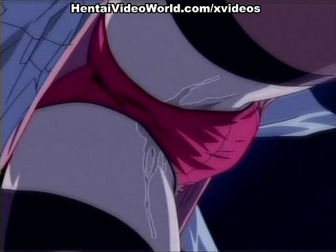 Hot hentai blonde fucked on a table