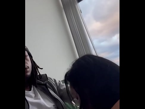 Xxxbdr gets his dick sucked in the window of his new condo