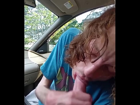 buddy feeds me cum in car again