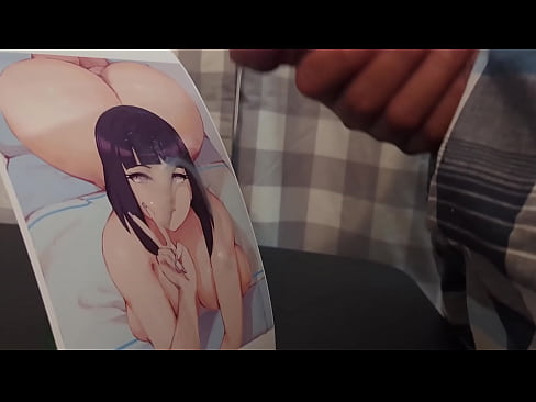 Cum tribute for Hinata