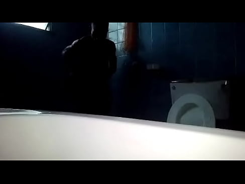A boy Cut on Camera on a Hotel Bathroom