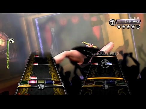 descuido en rock band 3 mientras jugaban