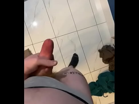 Chubby teen in thong