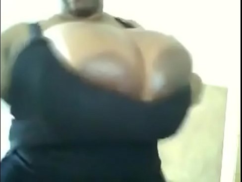 massive black boobs exposed