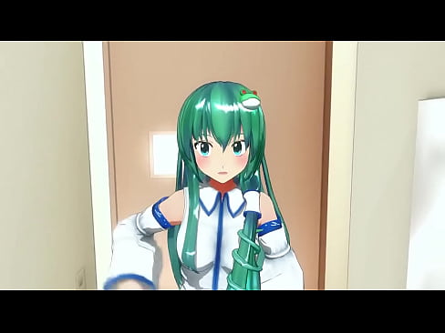 MMD - Sanae POV Blowjob