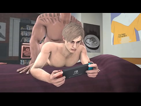 Leon playing his switch but Aquaman is too horny
