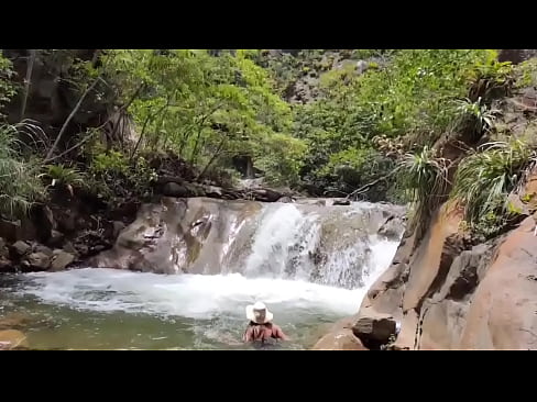 De vuelta al río, lindo día para un baño al aire libre