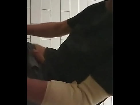 Spontaneous Work Bathroom Masturbation. PART 2  This DICK loves PUBLIC sexual pleasures. Do you like?