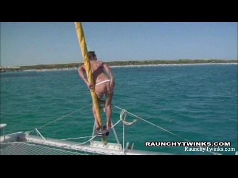 Sail Boat Horny Twinks Fucking