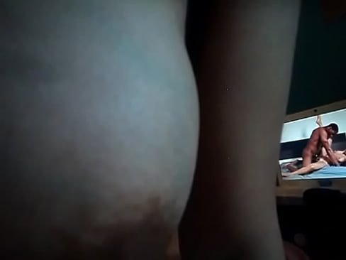having sex in my room and looking porno